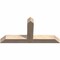 Ekena Millwork Portland Smooth Timber Gable Bracket, Douglas Fir, 36"W x 18"H x 3 1/2"D x 3 1/2"F, 12/12 Pitch GBW036X18X0404POR00SDF - alternate 3